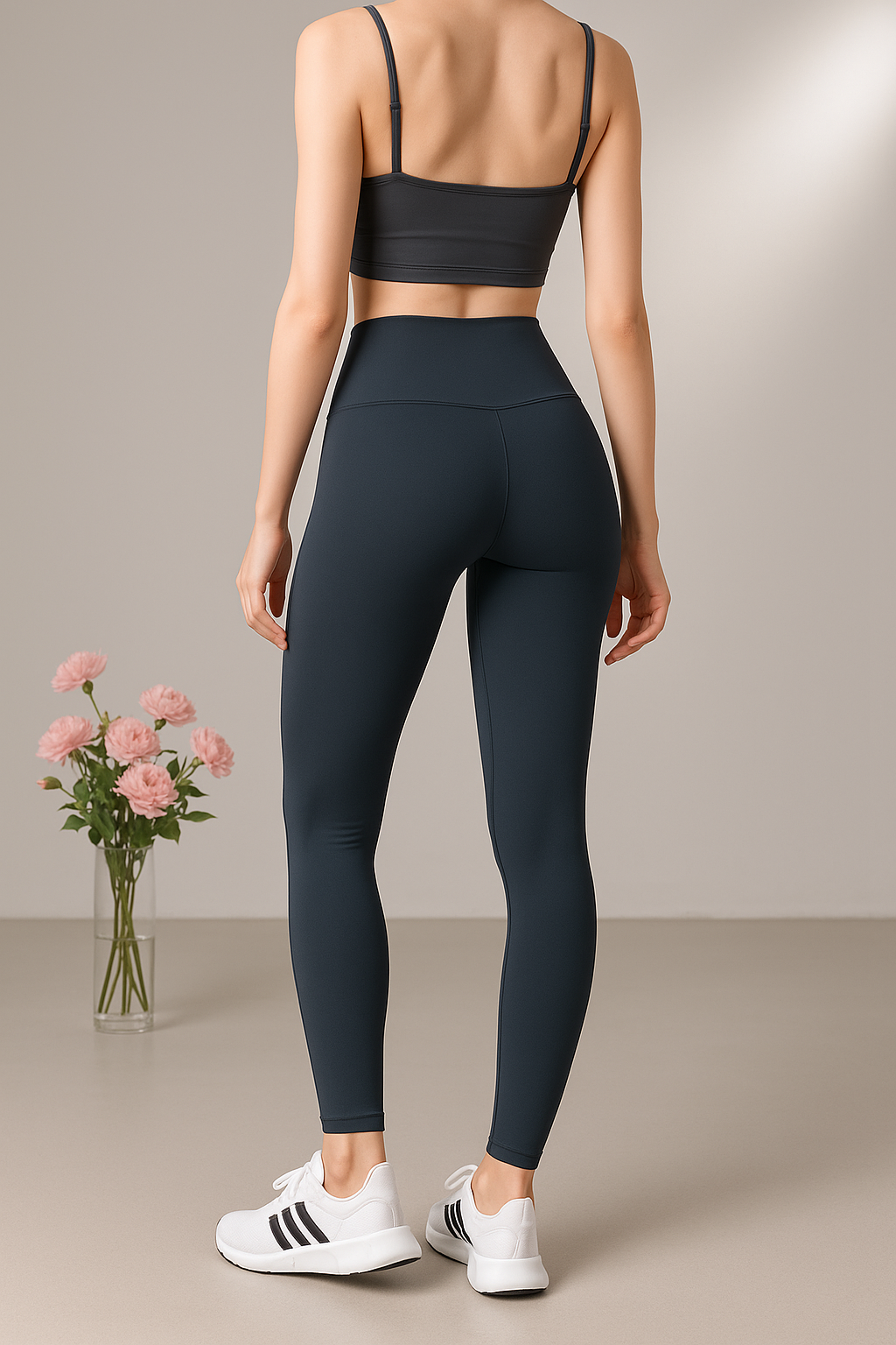 Claire – Leggings with Sweatband and Built-in Corset