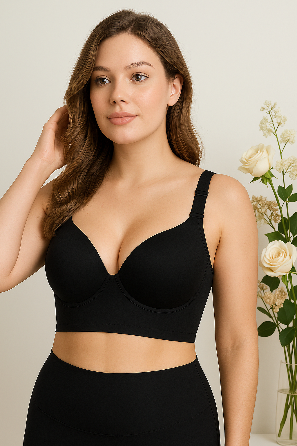 Ashley Bra – Seamless Shaping Bra with Adjustable Shoulder Straps