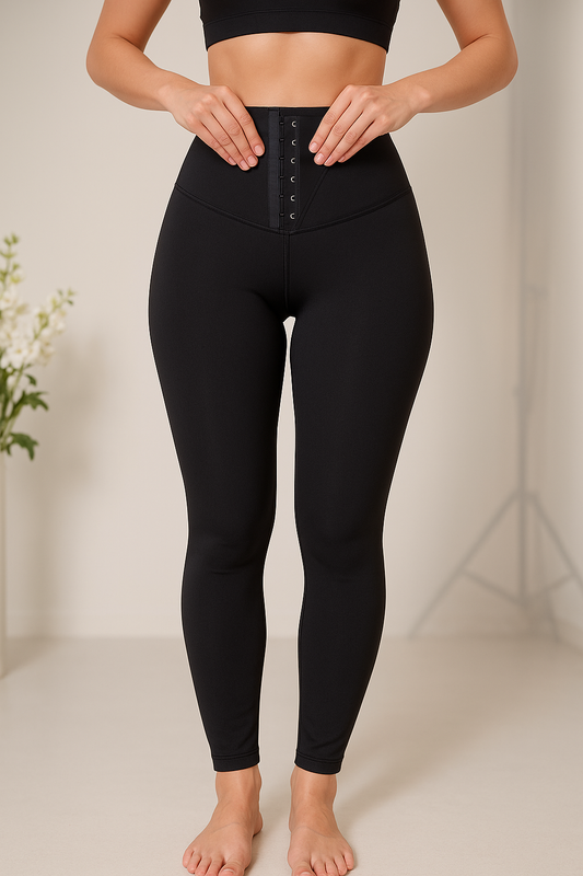 Claire – Leggings with Sweatband and Built-in Corset